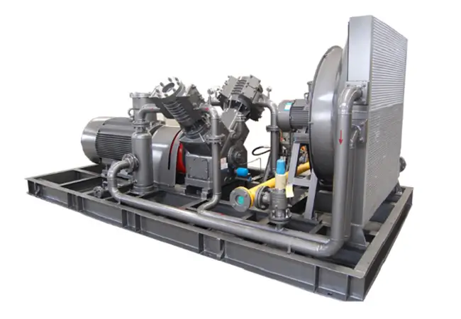 V Type hydrogen reciprocating compressor