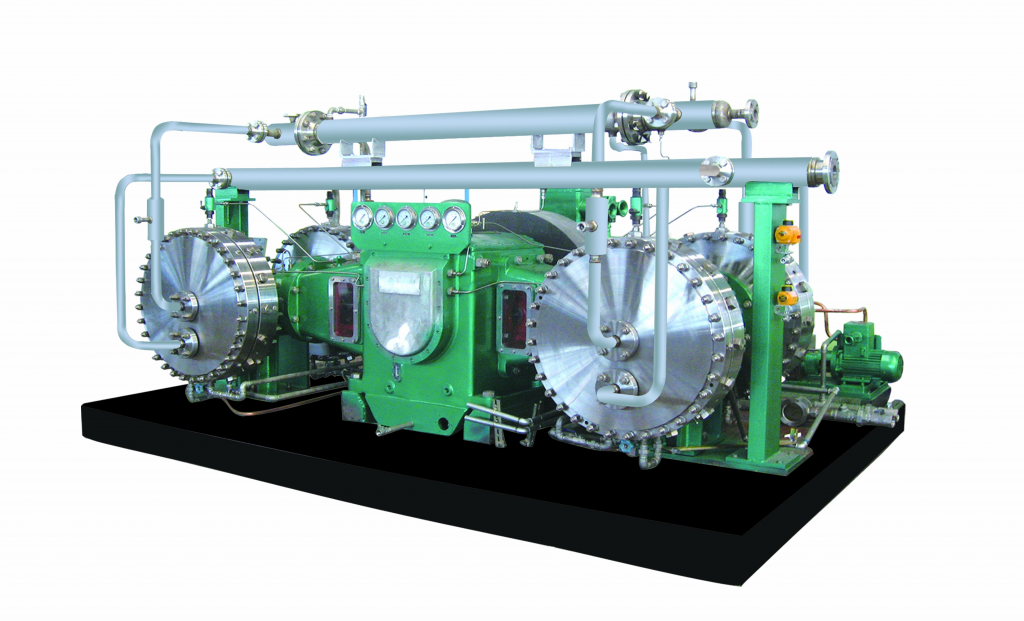 hydrogen diaphragm compressor