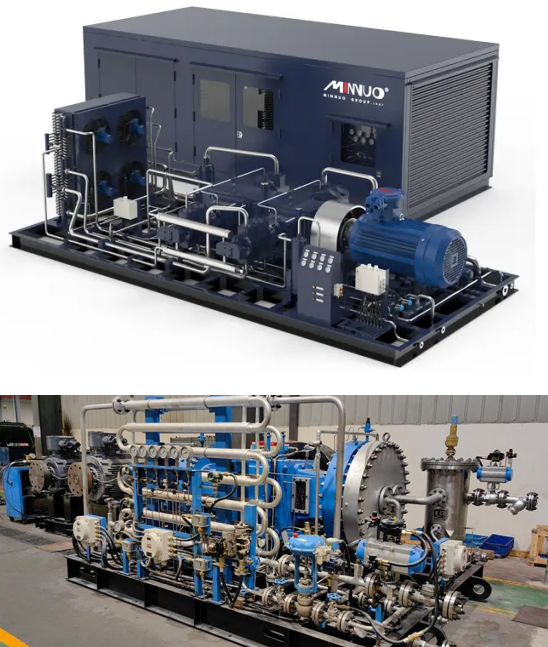 reciprocating piston compressor & diaphragm compressor