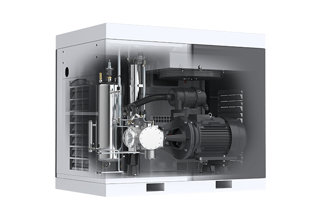 Oil Free Water Injected Rotary Screw Compressor