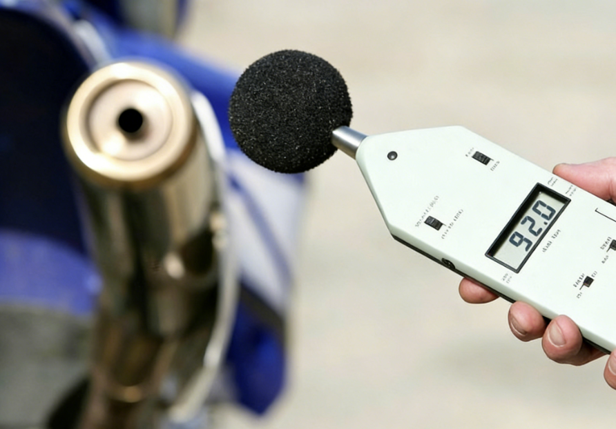 Measure the noise of the air compressor