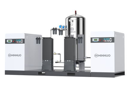 Jiangsu Minnuo's oil-free scroll air compressor