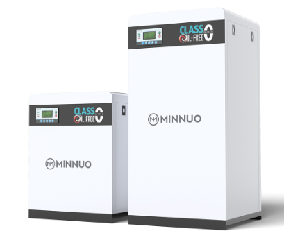 Jiangsu Minnuo's oil-free scroll air compressor