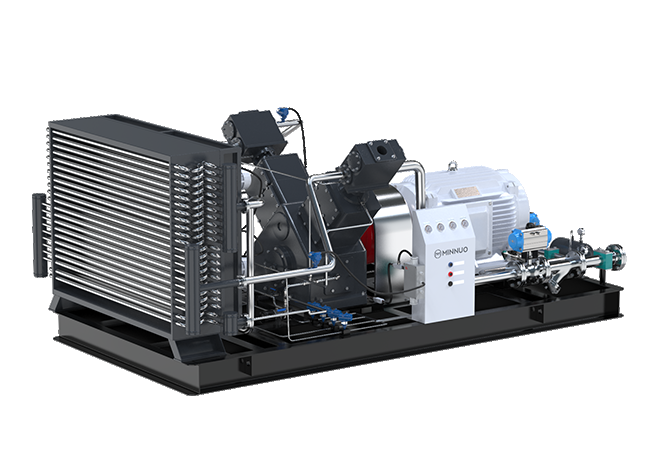 a MINNUO CNG compressor